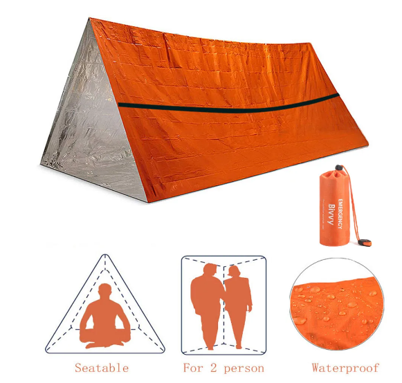 Bivy Emergency Survival Tent – Natural Disaster Survival Products
