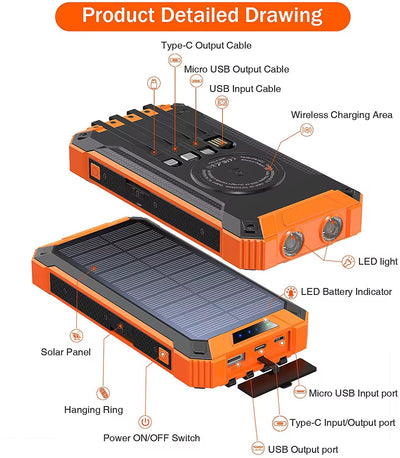 Solar Charging Power Bank