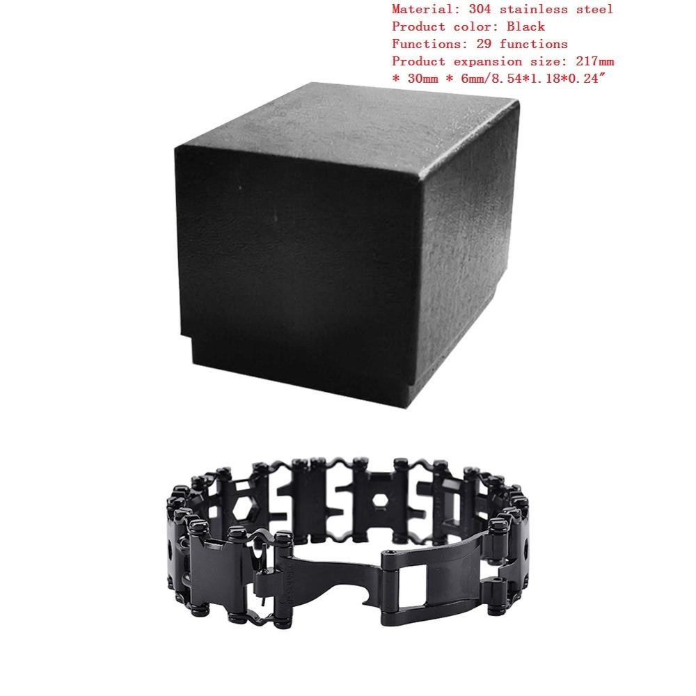 29 Tools in TREAD Survival Bracelet – Natural Disaster Survival