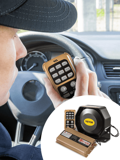 Car Horn and Siren with Microphone - Exceptional Quality