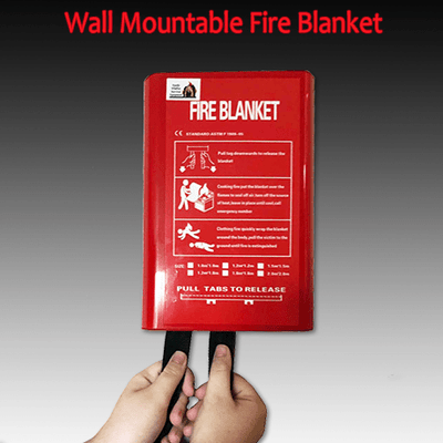 Wall Mountable Fire Blanket - Natural Disaster Survival Products
