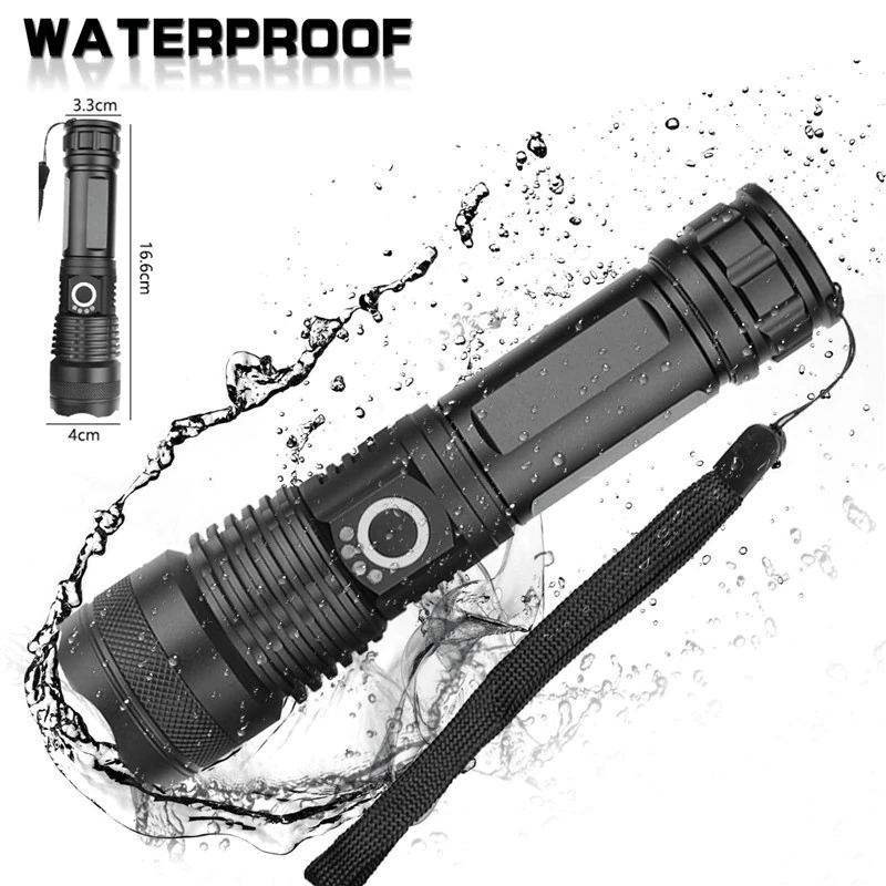 XHP120 Powerful Survival Flashlight - Natural Disaster Survival Products