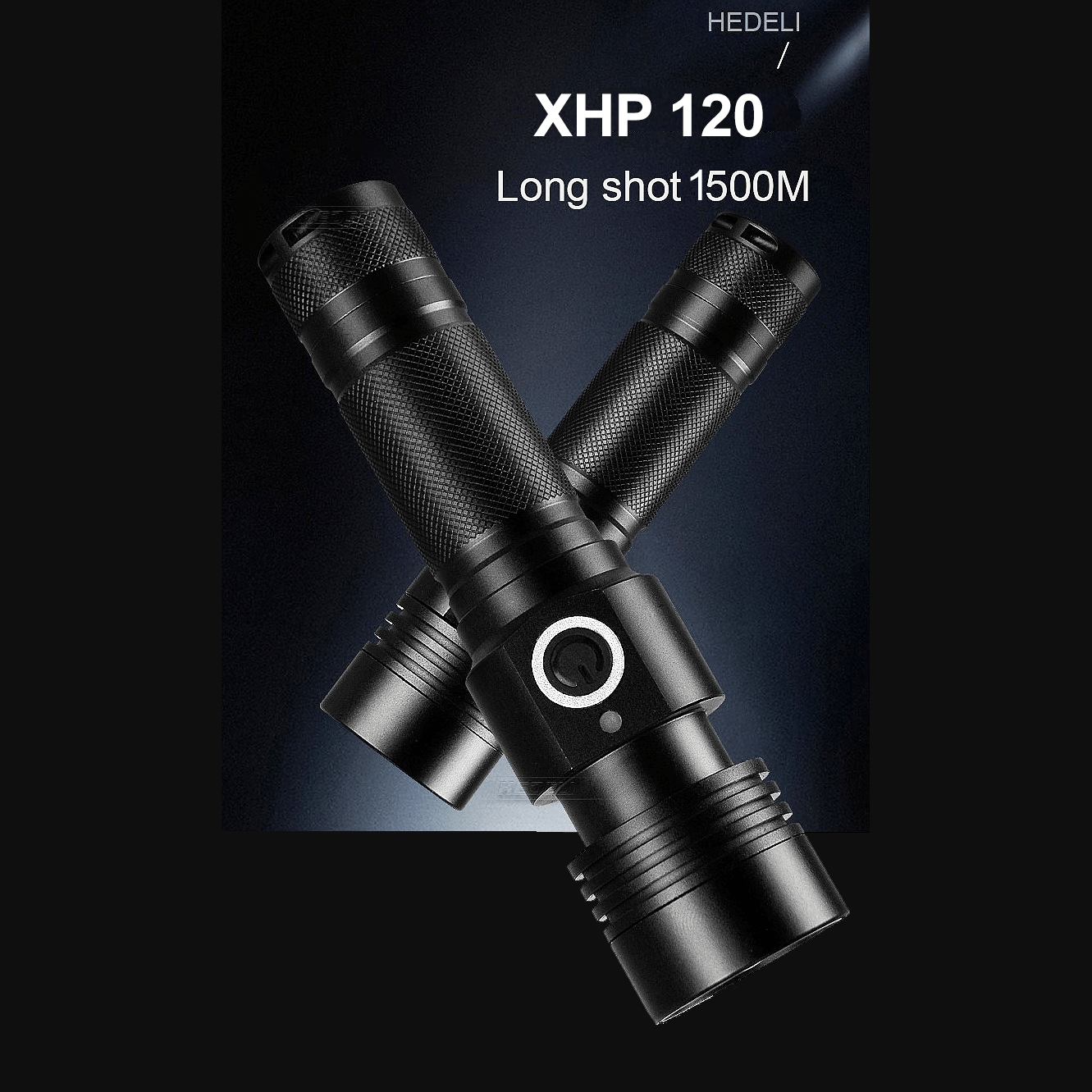 XHP120 Powerful Survival Flashlight - Natural Disaster Survival Products